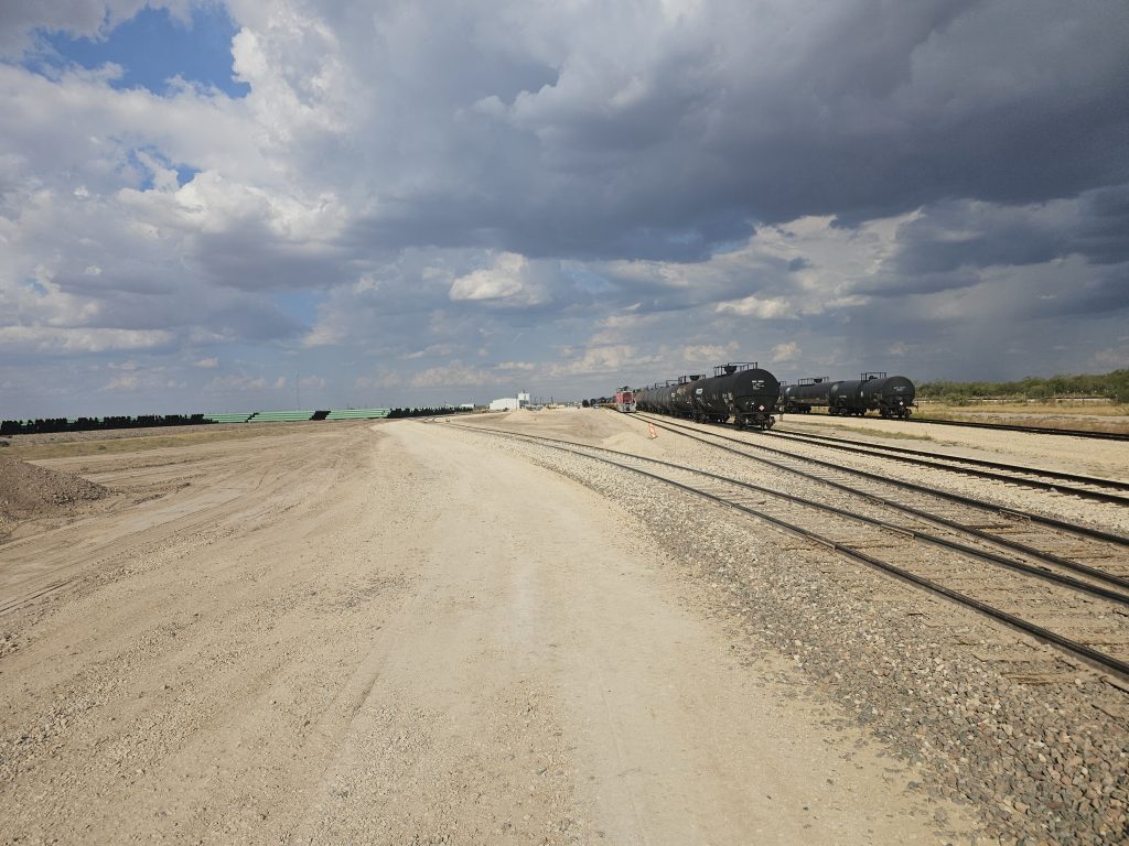 Scaled railyard